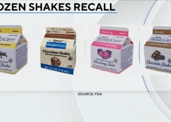 Frozen supplemental shakes sold nationwide and to hospitals recalled over listeria cases