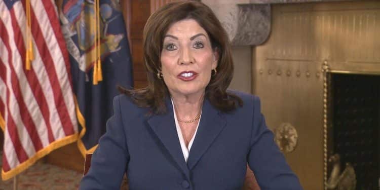 Hochul says Democratic governors won’t “sit idly by” as Trump threatens retaliation