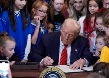 Boxing group cites Trump’s ban on trans athletes in IOC complaint