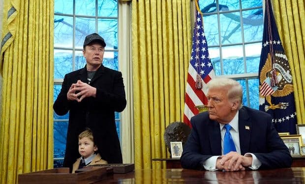 Elon Musk defends DOGE as Trump orders agencies to comply with cuts