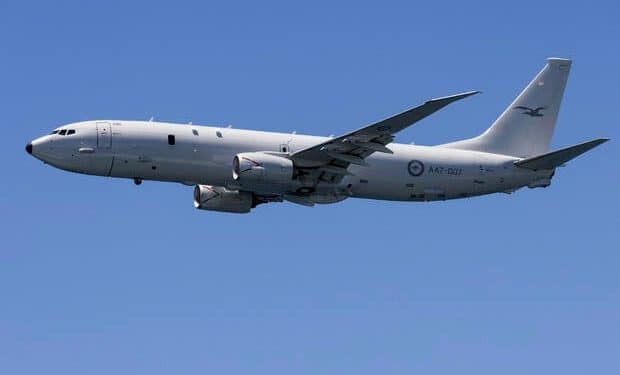 Chinese fighter jet’s flares almost hit spy plane, Australia says