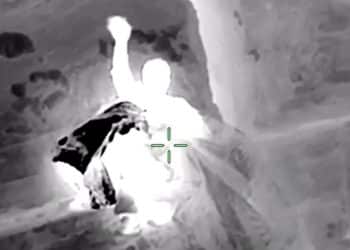 Video shows father, 12-year-old son being rescued after getting trapped on Utah cliff