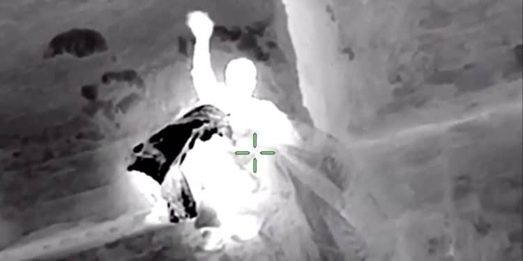 Video shows father, 12-year-old son being rescued after getting trapped on Utah cliff