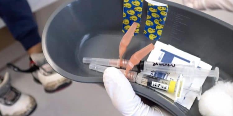 Falling vaccination rates among children have doctors worried