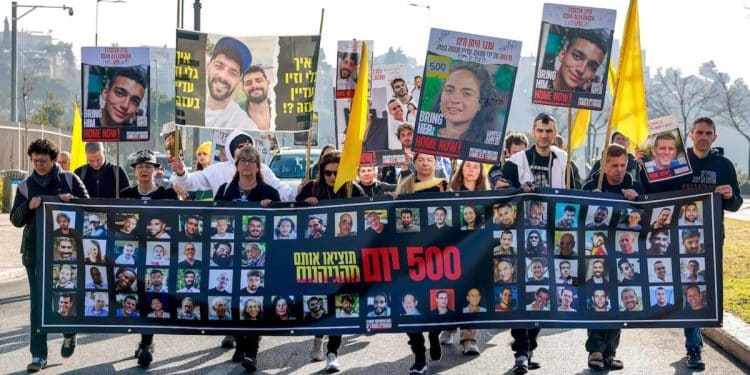 Families of remaining Israeli hostages mark grim milestone