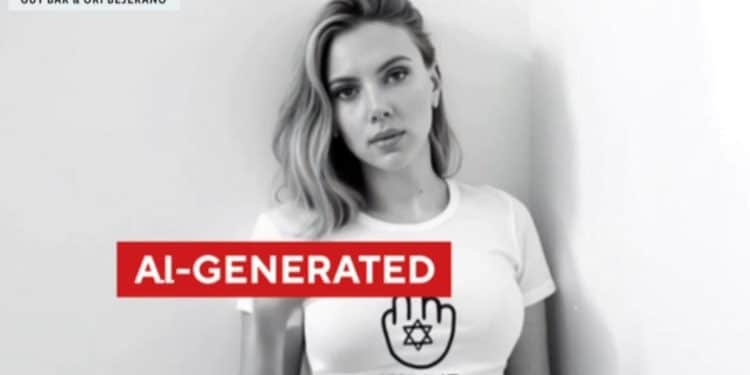 This AI celebrity video that denounces antisemitism was a fake on social media.
