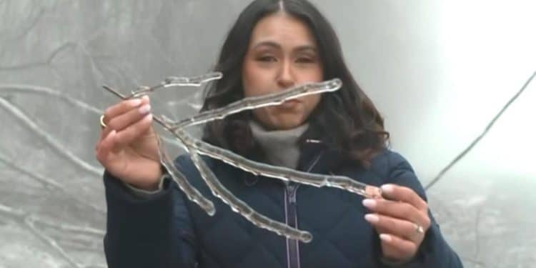 Ice storm complicates recovery efforts in hurricane-ravaged North Carolina