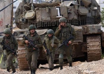 Israeli tanks in the West Bank force around 40,000 Palestinians to flee, officials say