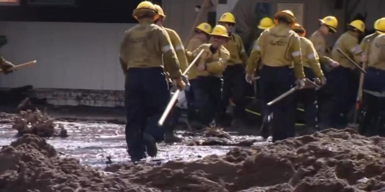 L.A. area contends with mudslides, flooding after heavy rains