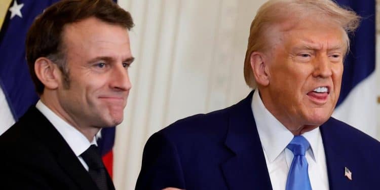 Macron, Trump offer contrasting paths to peace in Ukraine