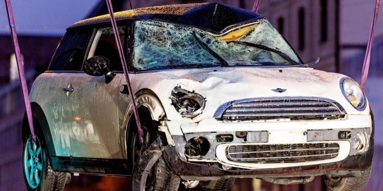 Munich man in custody after car crashes into children and dozens of others