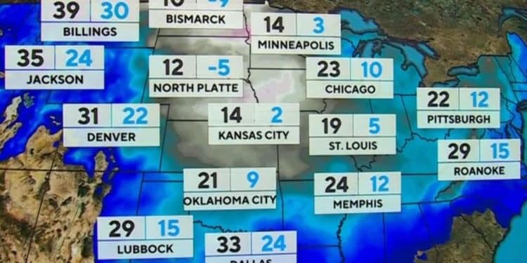 Millions of Americans dealing with freezing temperatures
