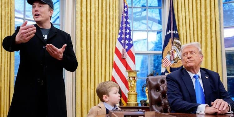 Musk, Trump defend DOGE cost-cutting