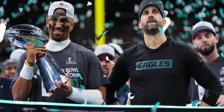 Philadelphia celebrates after Eagles slam Chiefs for Super Bowl win