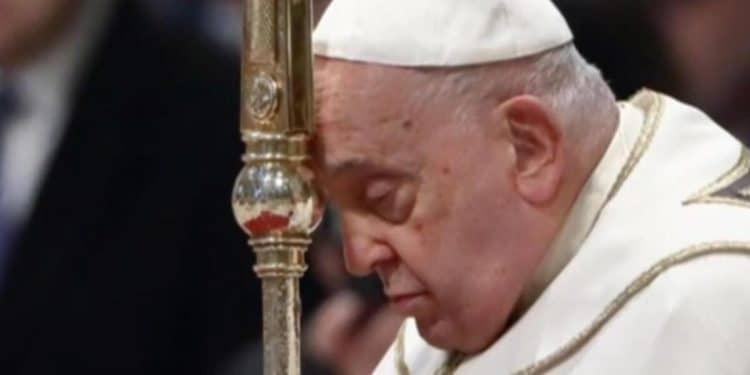 Pope Francis had “restful night” but remains in critical condition