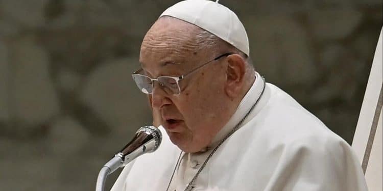 Pope Francis showing slight improvement, Vatican says