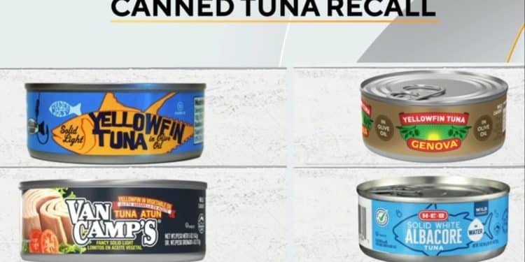 Several brands of canned tuna recalled due to botulism risk