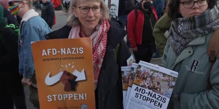 Some German voters concerned about far-right gains