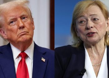 Tense moments between Trump, Maine governor on transgender executive order, reporters say