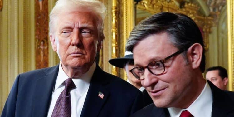 Trump endorses Johnson’s House budget plan