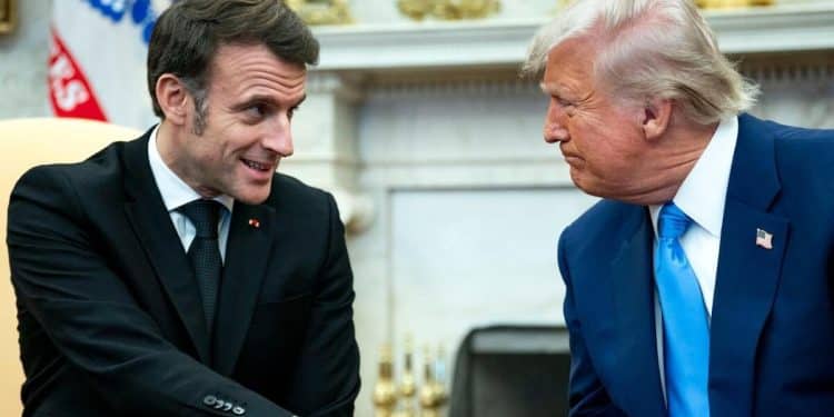 Trump, Macron take questions on Ukraine-Russia war