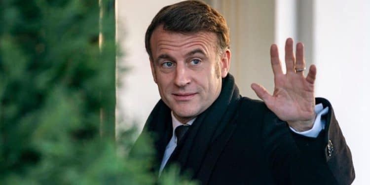 Trump meeting with France’s Macron at the White House