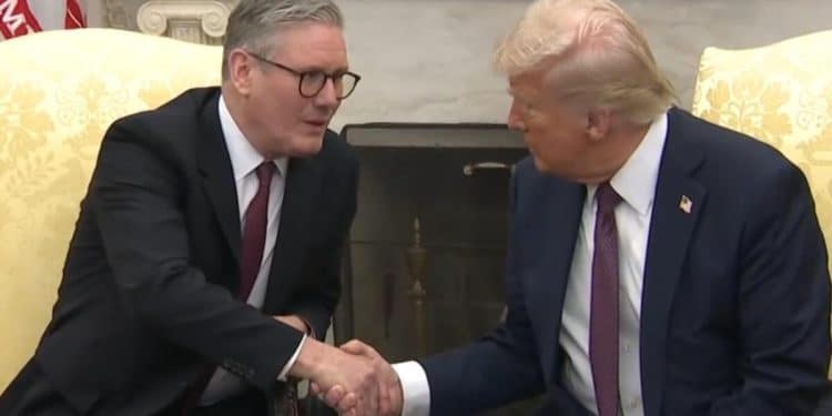 Trump said meeting with U.K.’s Starmer was productive on Ukraine, trade deal