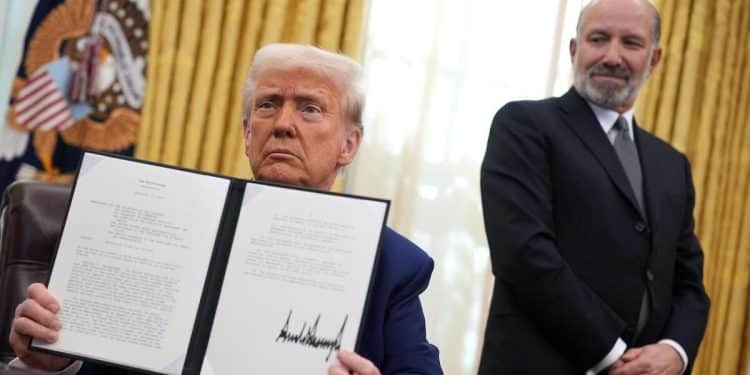 Trump meets Modi in India to discuss new details about his tariff memo