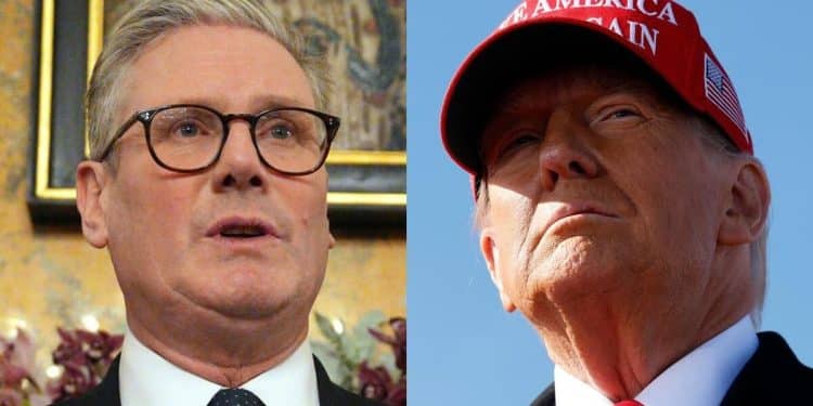 Trump meeting with UK’s Starmer at the White House