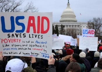 USAID workers battle Trump administration in court