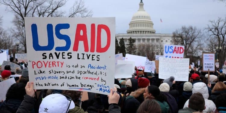 USAID workers battle Trump administration in court