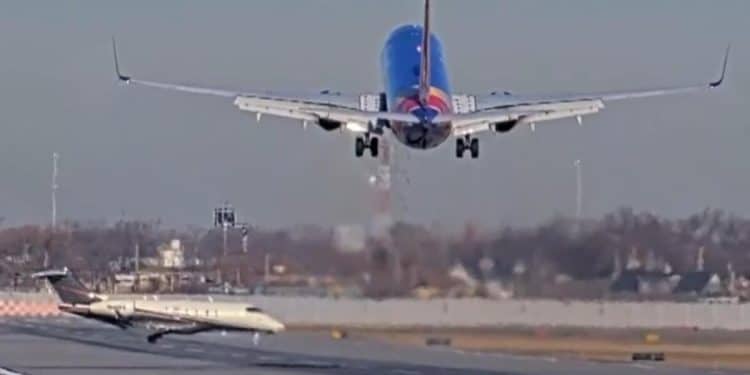 Why a Southwest Airlines plane aborted landing on Chicago airport runway