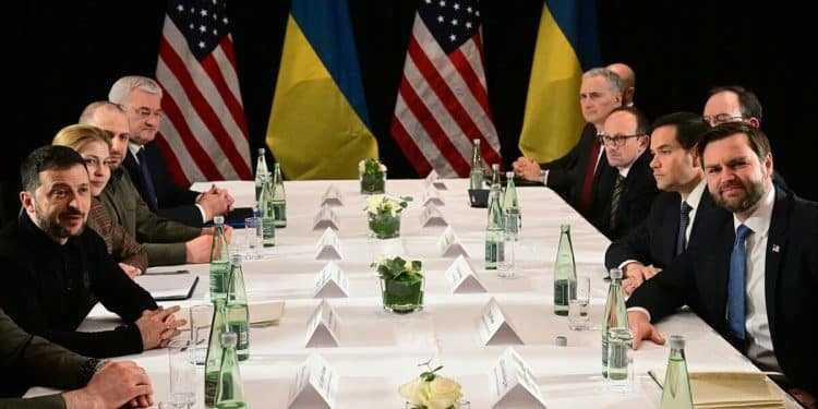 Zelenskyy demands “real security assurances” at meeting with Vance