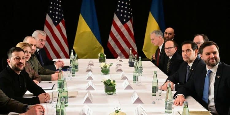Zelenskyy meets with Vance at Munich Security Conference