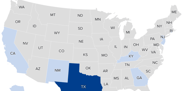 Map shows measles cases across U.S.