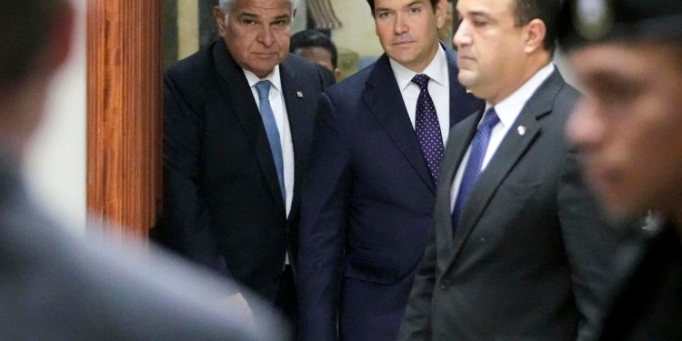 Rubio meets with Panamanian president amid Trump’s Panama Canal push