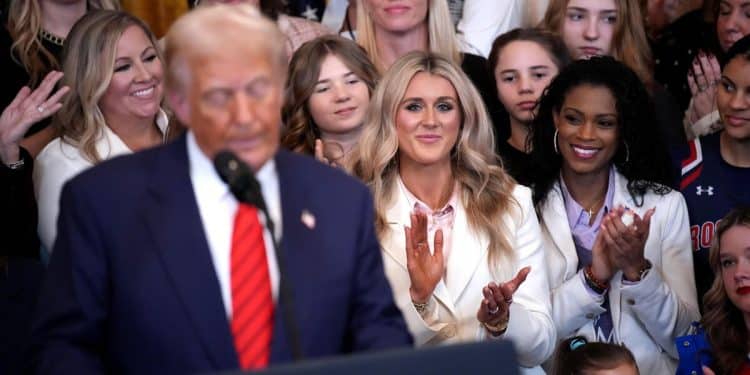 Female athletes excluded from White House event after criticizing new NCAA policy