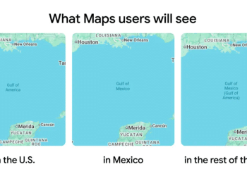 Google Maps now shows Gulf of Mexico as Gulf of America for U.S. users