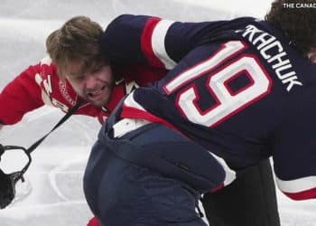 Fans boo U.S. national anthem at U.S.-Canada hockey game