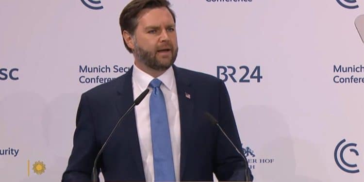 Europe ponders seismic shift in U.S. relations following Vance speech