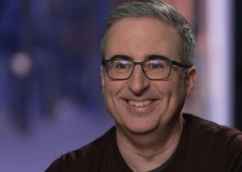 John Oliver has no plans to stop poking fun at his adopted homeland