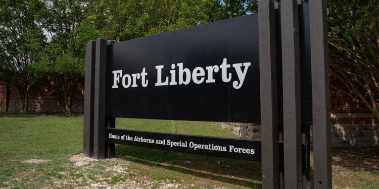 Pentagon changing Fort Liberty’s name back to Fort Bragg