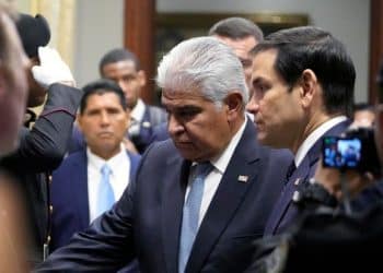 Panama’s president rejects U.S. claim of a deal for free canal passage