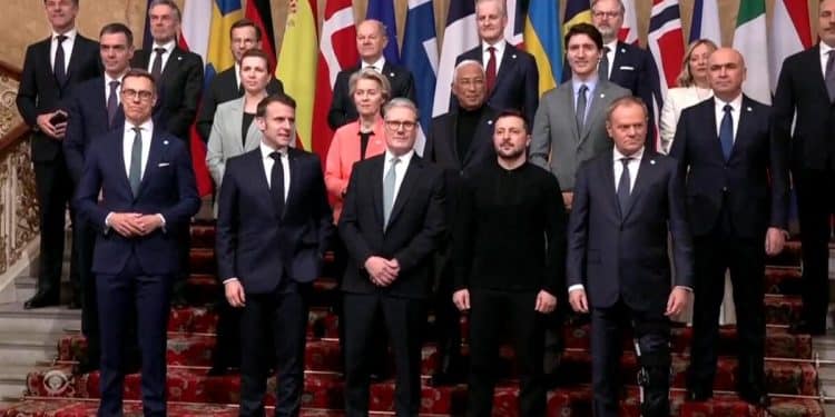 Leaders from Europe, Canada meet in London to discuss Ukraine