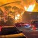 Wildfires break out in the Carolinas