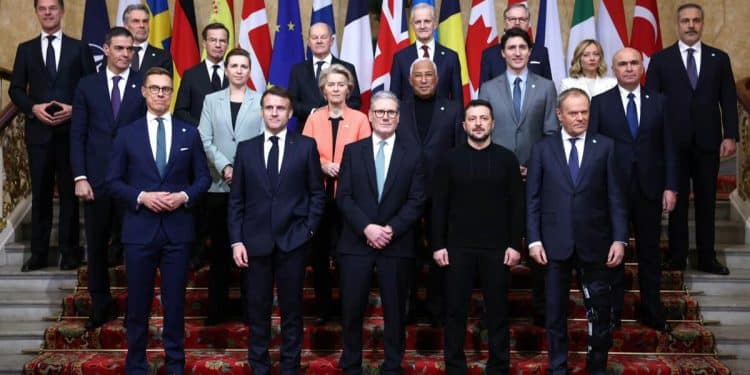 European leaders show support for Ukraine after contentious Oval Office meeting