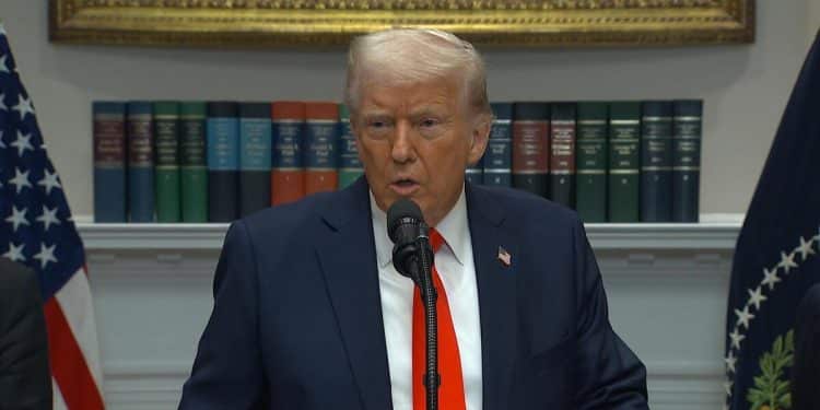 President Trump to address Congress as new tariffs take effect on Mexico, Canada and China