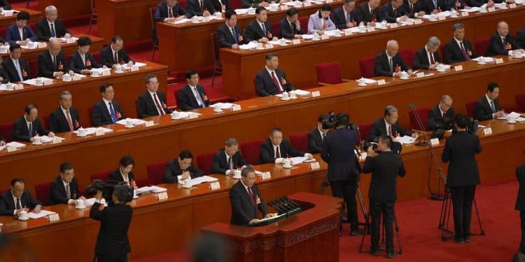 Some Chinese legislators quiet on President Trump’s tariffs at annual meeting