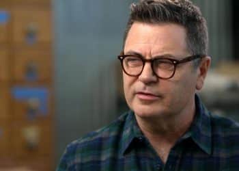 Nick Offerman uses woodworking skills to help young people