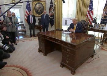 President Trump doesn’t rule out a recession amid tariffs against allies